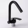 grifo plegable negro mate