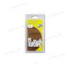 Pack 10 clips nylon cortina