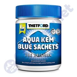 PACK 2 Aqua kem blue sachets