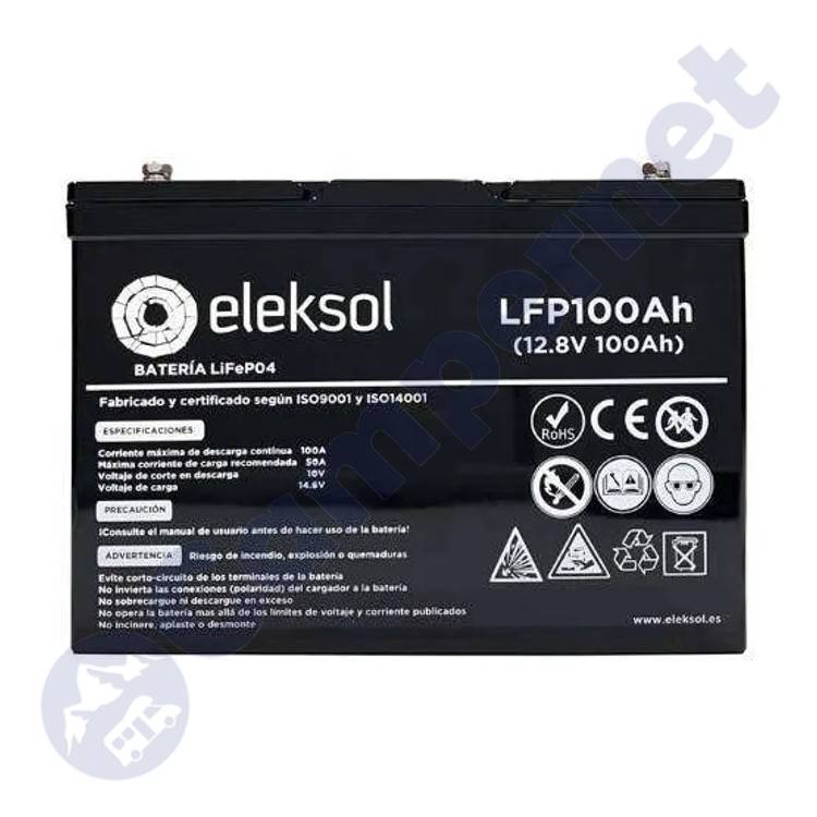 Batería 100ah LiFePo4 Eleksol