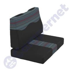 Funda asiento trasero gran volumen Fiji