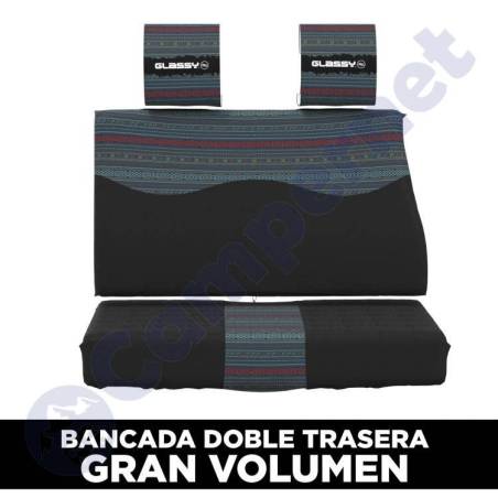 Funda asiento trasero gran volumen Fiji