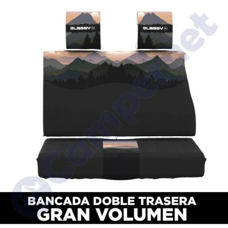 Funda asiento trasero gran volumen Mountains