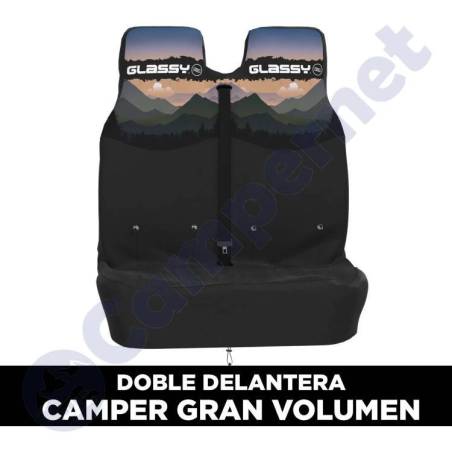 Funda asiento doble delantero Mountains