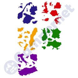 Mapa visitas Europa