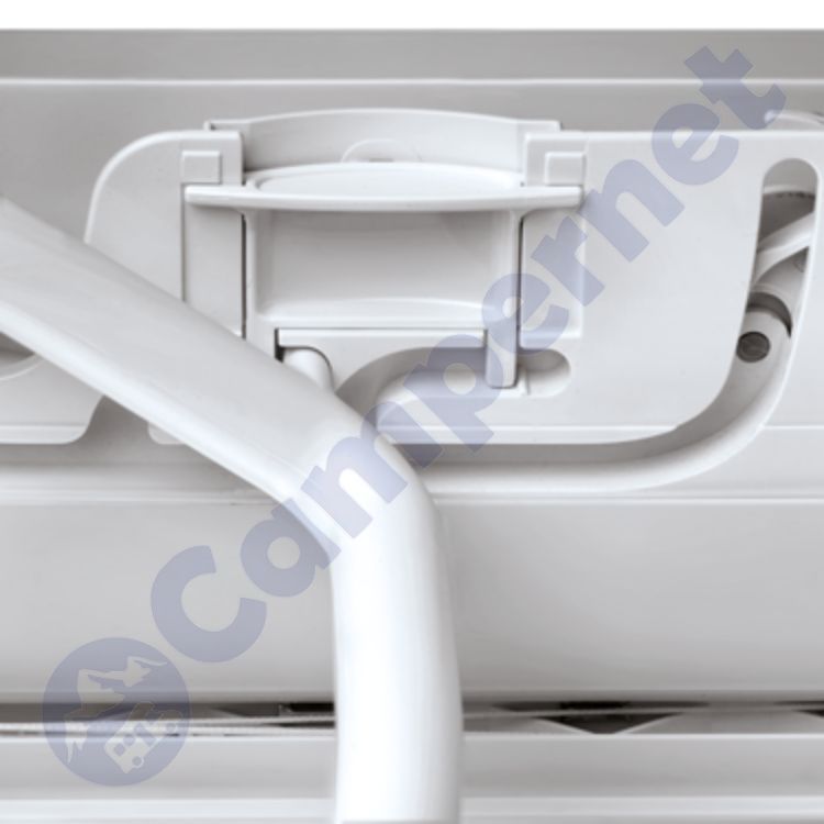 Lanterneau Dometic Midi Heki FL 700x500mm à Manivelle Gris