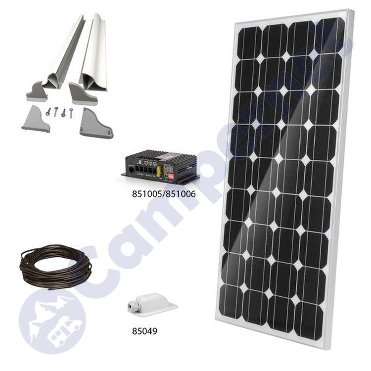 Kit placa solar 155w +MPPT