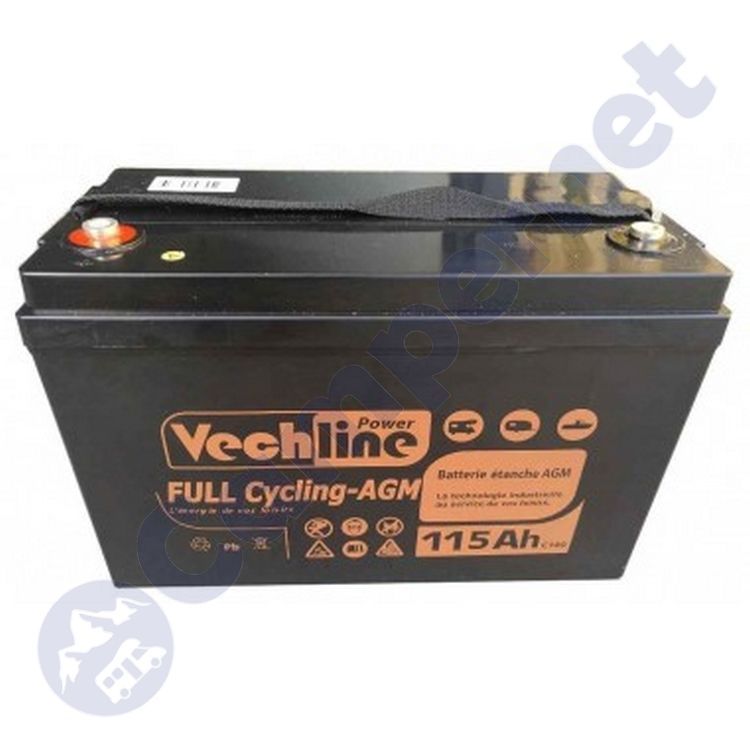 Batterie AGM 12V Vechline - 115AH - Abri Services