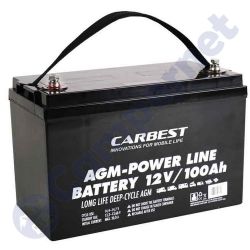 Batería AGM Carbest 100Ah