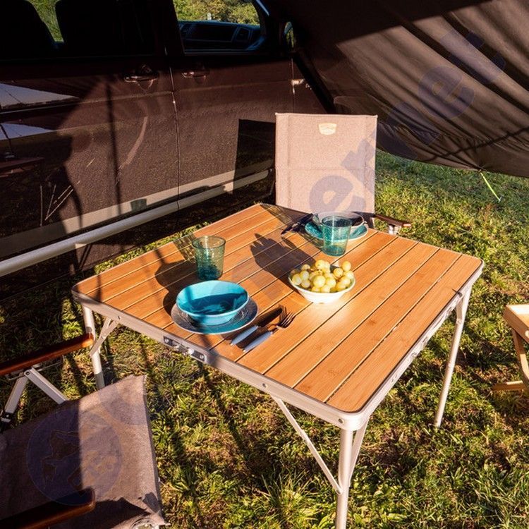 Mesa plegable de camping modelo Flex Bamboo - Just4Camper Soplair RG-071868