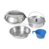 Set cocina aluminio